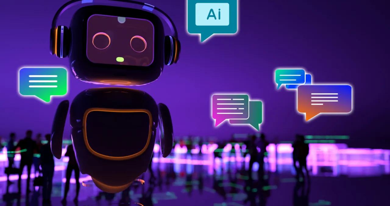An image of AI chatbot